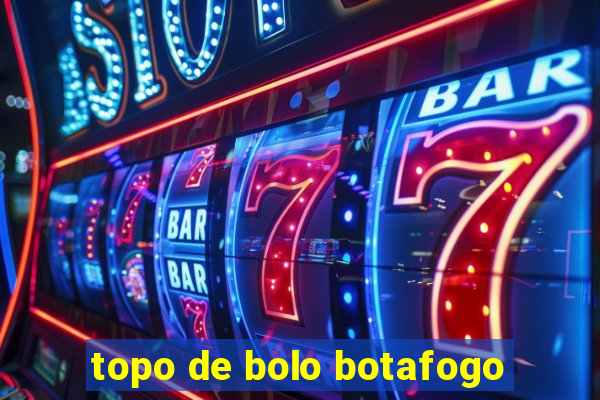 topo de bolo botafogo